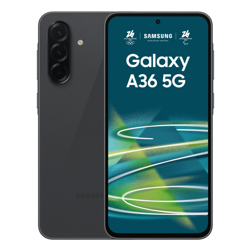 Samsung Galaxy A36 5G 17 cm (6.7") Dual SIM Android 15 USB Type-C 6 GB 128 GB 5000 mAh Black