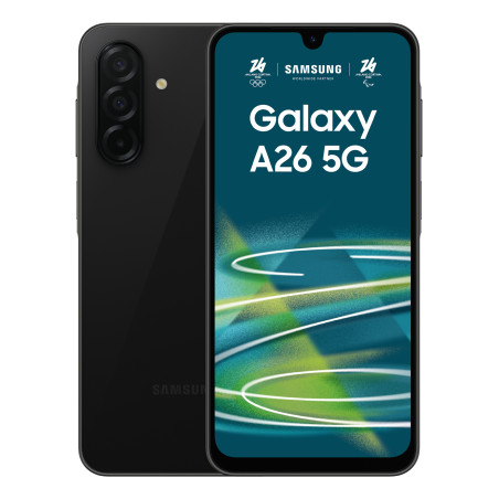 Samsung Galaxy A26 17 cm (6.7") Hybrid Dual SIM Android 15 5G USB Type-C 6 GB 128 GB 5000 mAh Black