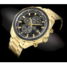 Giewont Chronograph Sapphire Men’s Watch / gold/black