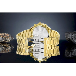Giewont Chronograph Sapphire Men’s Watch / gold/black