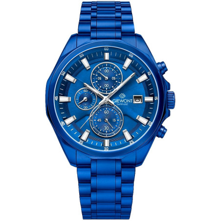 Giewont Men's Chronograph Sapphire Watch GW7290-B5 / blue