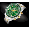 Giewont Chronograph Sapphire Men’s Watch / silver-green