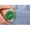 Giewont Chronograph Sapphire Men’s Watch / silver-green