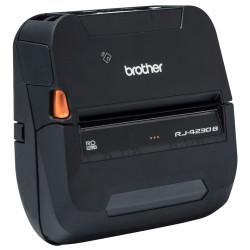 Brother RJ-4230B pos kasos kvitų spausdintuvas 203 x 203 DPI Vielinis ir Bevielis Tiesioginis terminis Mobilusis spausdintuvas