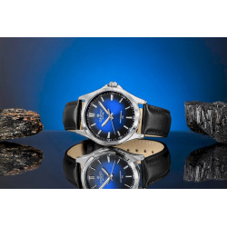 Giewont Elegance Sapphire Men's Watch GW5160-A3 / black/blue