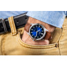 Giewont Elegance Sapphire Men's Watch / brown-blue