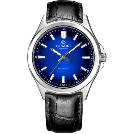 Giewont Elegance Sapphire Men's Watch GW5160-A6 / black-blue