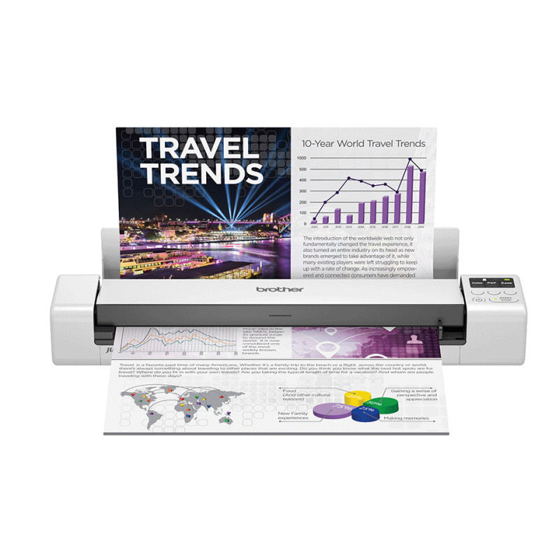 Brother DS-940DW skaitytuvas Sheet-fed skaitytuvas 600 x 600 DPI A4 Juoda, Balta