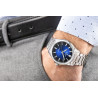 Giewont Elegance Sapphire Men’s Watch / silver-blue