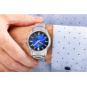 Giewont Elegance Sapphire Men’s Watch / silver-blue