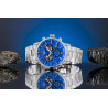 Giewont Men's Watch Chronograph Sapphire / silver-blue
