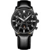 Giewont Men's Chronograph Sapphire Watch GW5630-A1 / black
