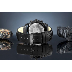 Giewont Men's Chronograph Sapphire Watch GW5630-A1 / black