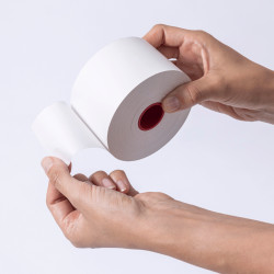 Brother BDA-255058-102 etiketė spausdinimui Balta Lipni spausdintuvo etiketė
