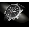 Giewont Men's Chronograph Sapphire Watch GW5630-A2 / black-silver