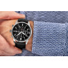 Giewont Men's Chronograph Sapphire Watch GW5630-A2 / black-silver