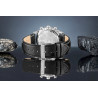 Giewont Men's Chronograph Sapphire Watch GW5630-A2 / black-silver
