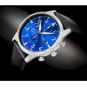 Giewont Men's Chronograph Sapphire Watch GW5630-A3 / black/blue