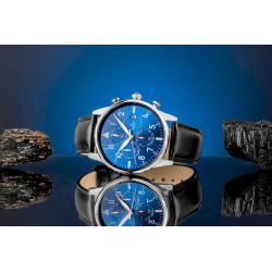 Giewont Men's Chronograph Sapphire Watch GW5630-A3 / black/blue
