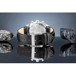 Giewont Men's Chronograph Sapphire Watch GW5630-A3 / black/blue