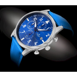 Giewont Chronograph Sapphire Men's Watch / blue