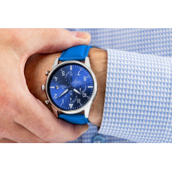 Giewont Chronograph Sapphire Men's Watch / blue
