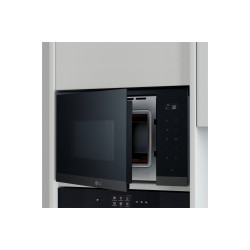 LG MG7Z2593B mikrobangų krosnelė Juoda, Nerūdijančiojo plieno Mikrobangų krosnelė su kepsninės funkcija Įmontuoti 25 L 900 W