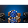 Giewont Chronograph Sapphire Men’s Watch / brown/blue