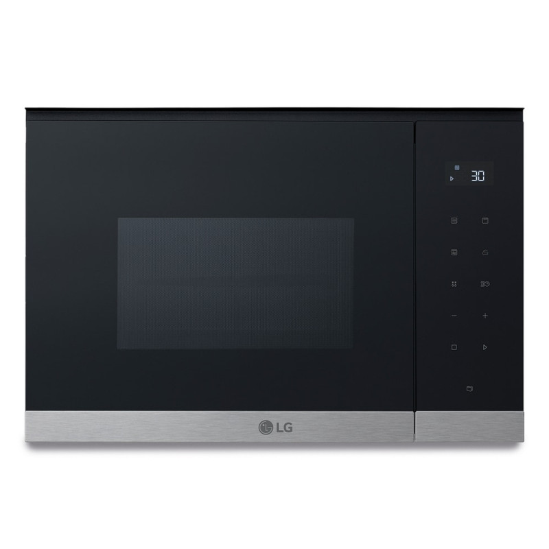 LG MG7Z2593D microwave Black, Stainless steel Grill microwave Built-in 25 L 900 W