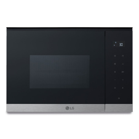 LG MG7Z2593D mikrobangų krosnelė Juoda, Nerūdijančiojo plieno Mikrobangų krosnelė su kepsninės funkcija Įmontuoti 25 L 900 W