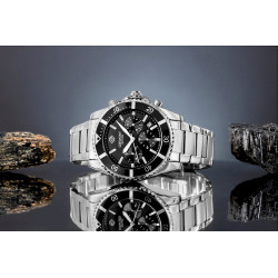 Giewont Chronograph Sapphire Men’s Watch / silver