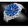 Giewont Chronograph Sapphire Men’s Watch GW3970-B3 / silver-blue