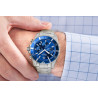 Giewont Chronograph Sapphire Men’s Watch GW3970-B3 / silver-blue