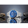 Giewont Chronograph Sapphire Men’s Watch GW3970-B3 / silver-blue