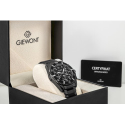 Giewont Men's Chronograph Watch Sapphire / black