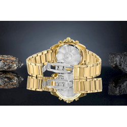 Giewont Chronograph Sapphire Men’s Watch / Gold/black