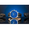 Giewont Men’s Chronograph Sapphire Watch GW6310-A3 / black-blue