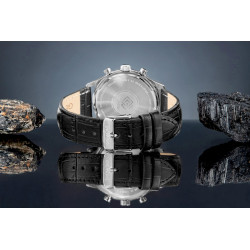 Giewont Men’s Chronograph Sapphire Watch GW6310-A3 / black-blue