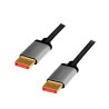 LogiLink CDA0104 „DisplayPort“ kabelis 1 m Juoda, Pilka