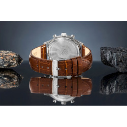 Giewont Chronograph Sapphire Men’s Watch GW6310-A5 / brown-blue