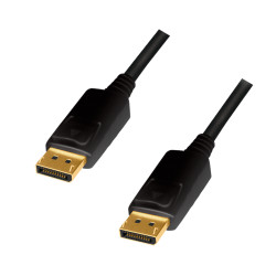LogiLink CD0100 „DisplayPort“ kabelis 1 m Juoda