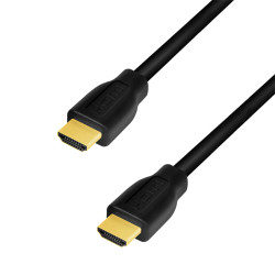 LogiLink CH0102 HDMI kabelis 3 m HDMI A tipo (standartinis) Juoda