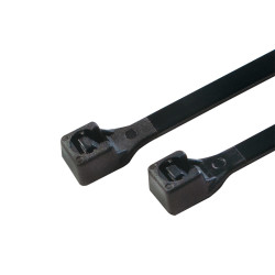 LogiLink KAB0001B kabelių tvirtinimo dirželis Kopėčių tipo kabelių tvirtinimo dirželis Nailonas Juoda 100 vnt