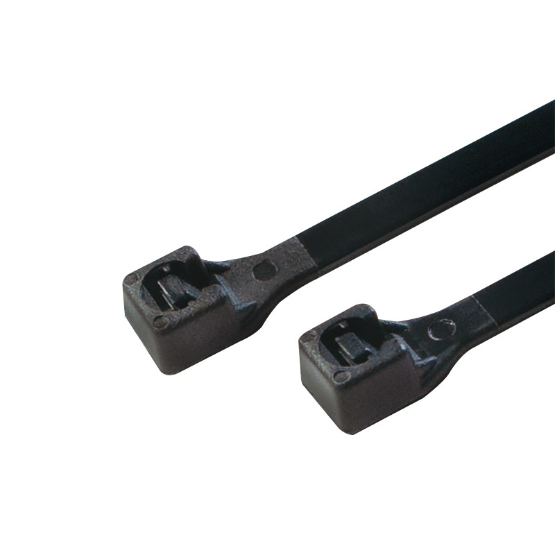 LogiLink KAB0041B kabelių tvirtinimo dirželis Kopėčių tipo kabelių tvirtinimo dirželis Nailonas Juoda 100 vnt