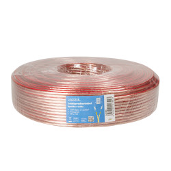 LogiLink CA1085 garso kabelis 50 m Permatomas