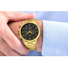 Giewont Chronograph Sapphire Men’s Watch / gold black