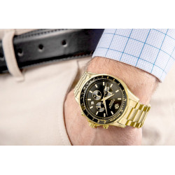Giewont Men's Chronograph Sapphire Watch GW3520-B4 / gold/black