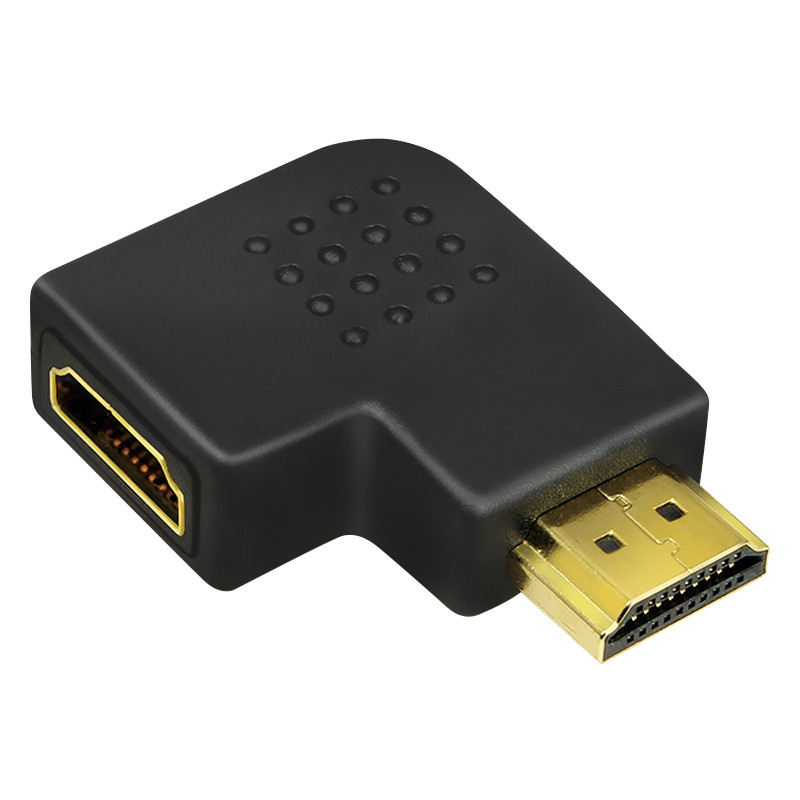 LogiLink AH0008 kabelių lizdinio / kištukinio jungčių tipo keitiklis HDMI Juoda