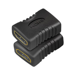 LogiLink AH0006 kabelių lizdinio / kištukinio jungčių tipo keitiklis HDMI HDMMI Juoda