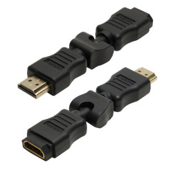 LogiLink AH0012 kabelių lizdinio / kištukinio jungčių tipo keitiklis HDMI Juoda
